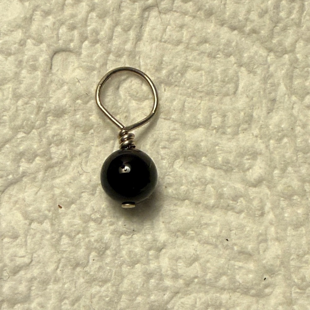 Origami Owl Black Tag
